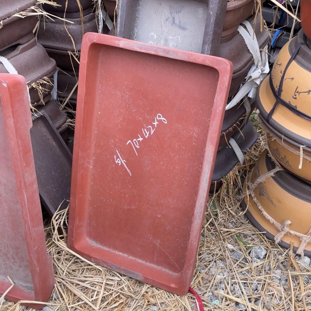 紫砂70长浅盘一只