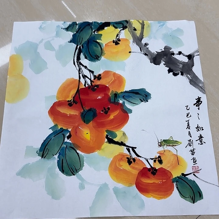 国画国画作品展。国画g