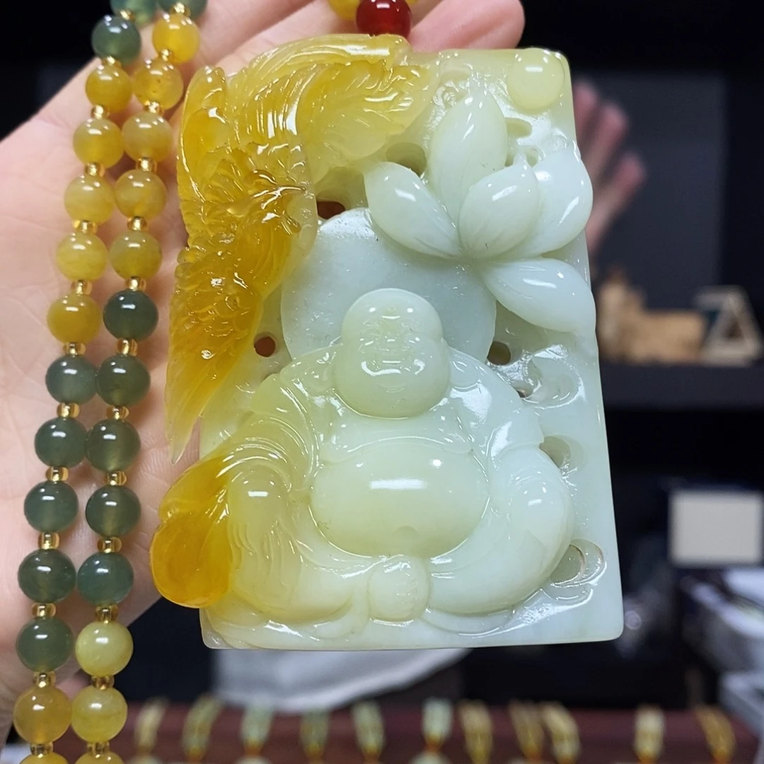 岫玉挂件吊坠未镶嵌