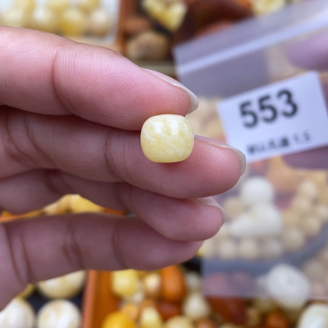 未镶嵌蜜蜡珠宝奇石粉10虎皮