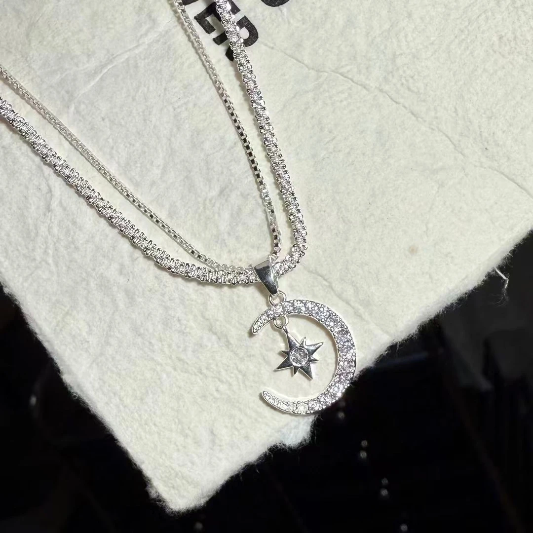 坠链均足银 足银项链 《000.》轻奢时尚气质百搭项链