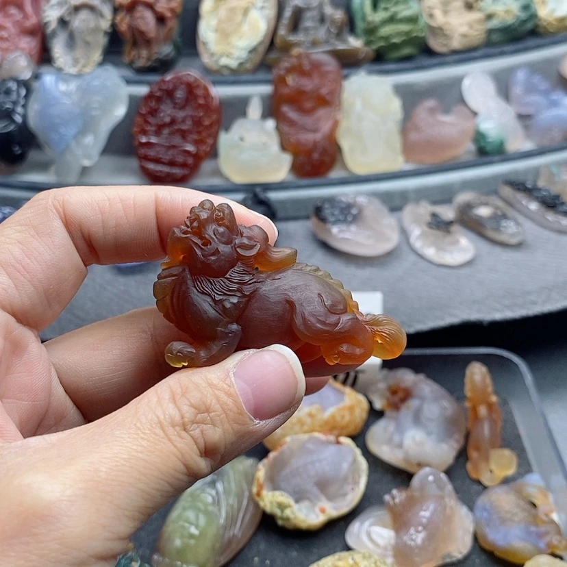 【闪购商品】未镶嵌吊坠定制玛瑙