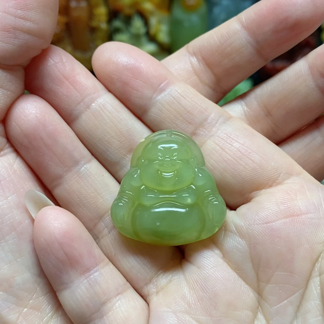 岫玉吊坠(赠链)未镶嵌