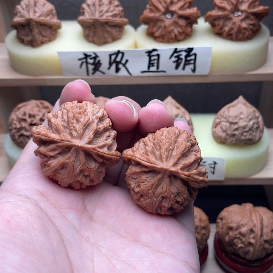 文玩核桃吊坠苹果圆41➕交友价