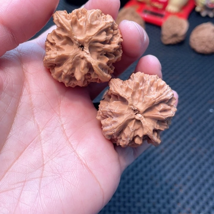 文玩核桃把件苹果园3.7全品