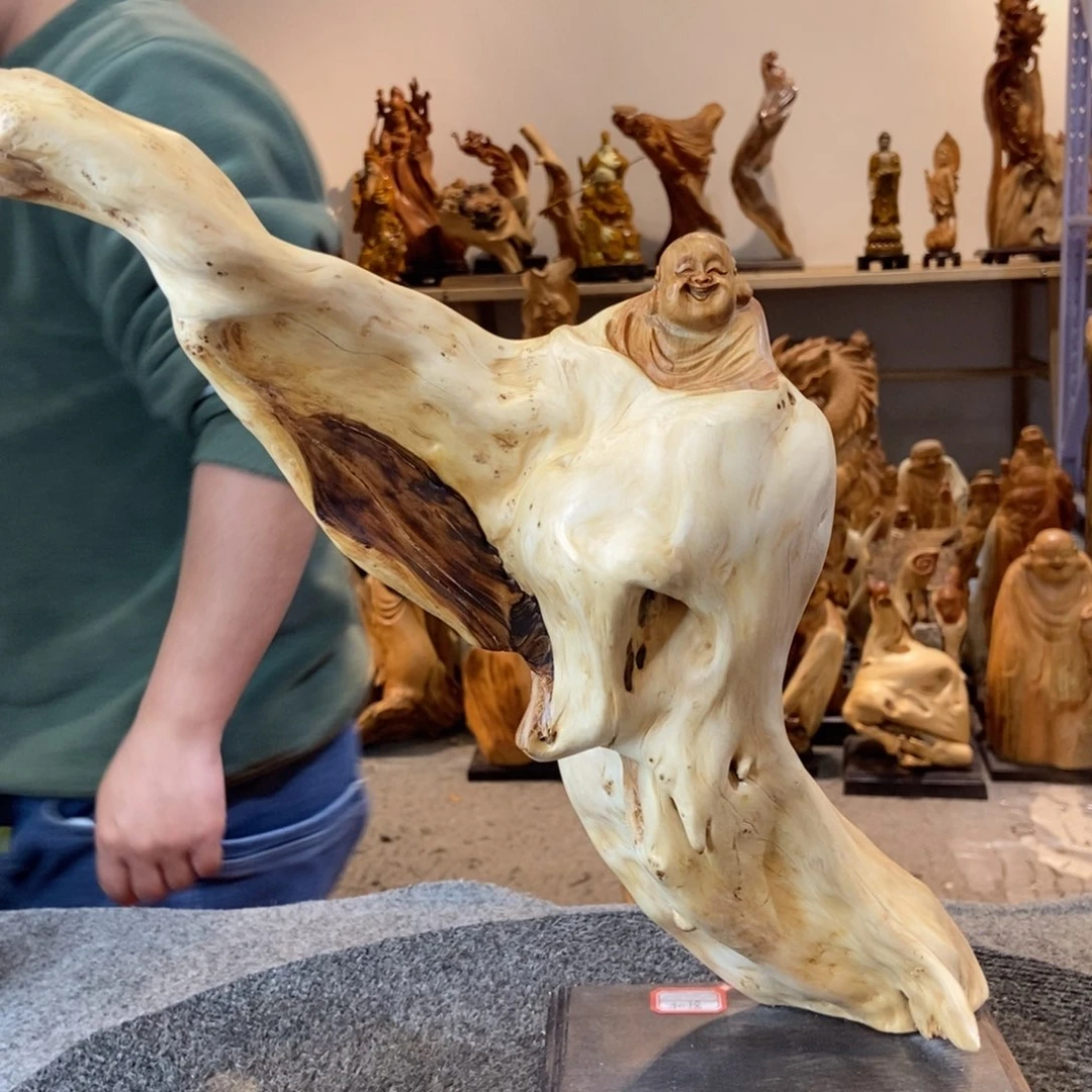 柏木（崖柏）太行崖柏根雕摆件