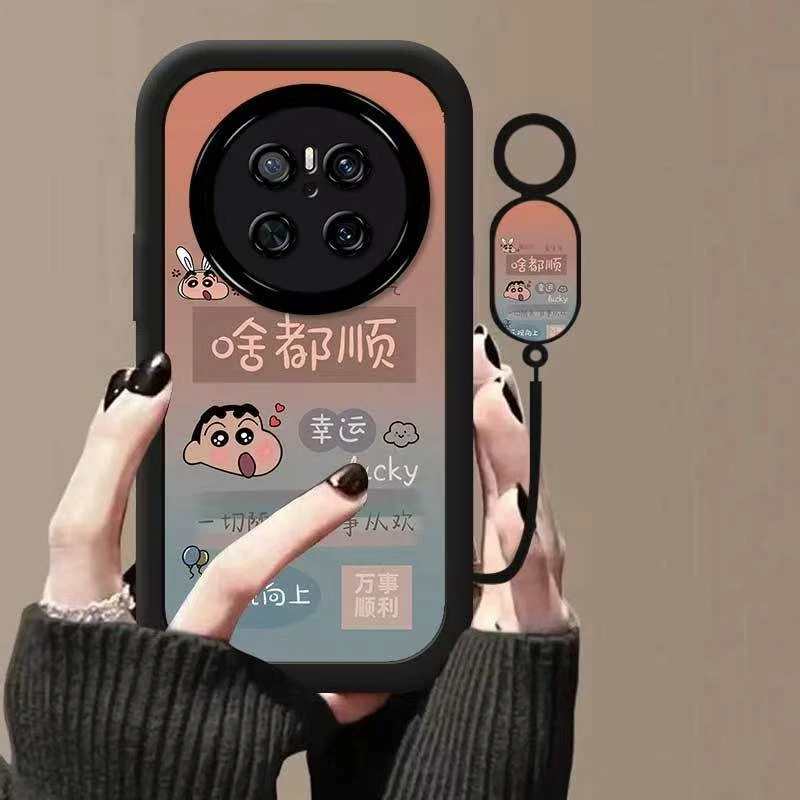 适用华为mate70手机壳文字cls-aloo软硅胶mt70pro保护套镜头全包