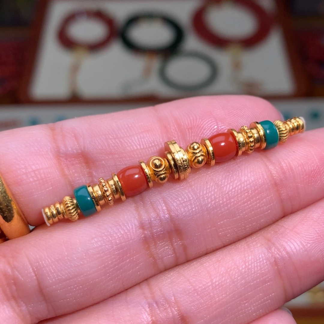 南红玛瑙未镶嵌颈饰