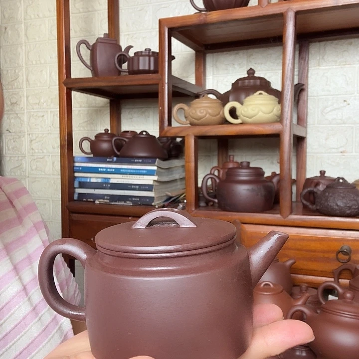 茶壶紫砂汉瓦240cc半手工
