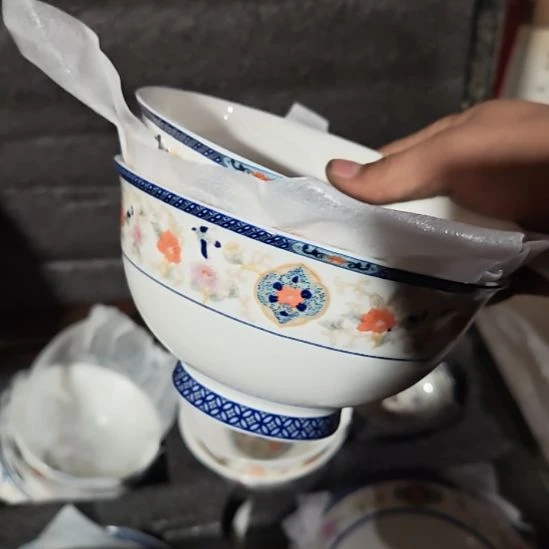清***风茶盏陶瓷盘子碗啥都有