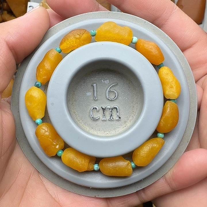 蜜蜡未镶嵌裸石天然蜜蜡手串