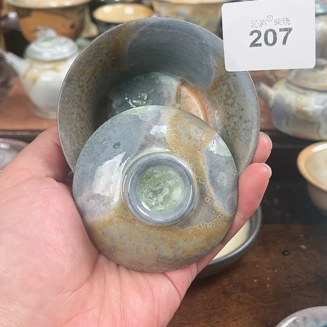 【闪购商品】沁庐柴窑古法柴烧全手工茶具