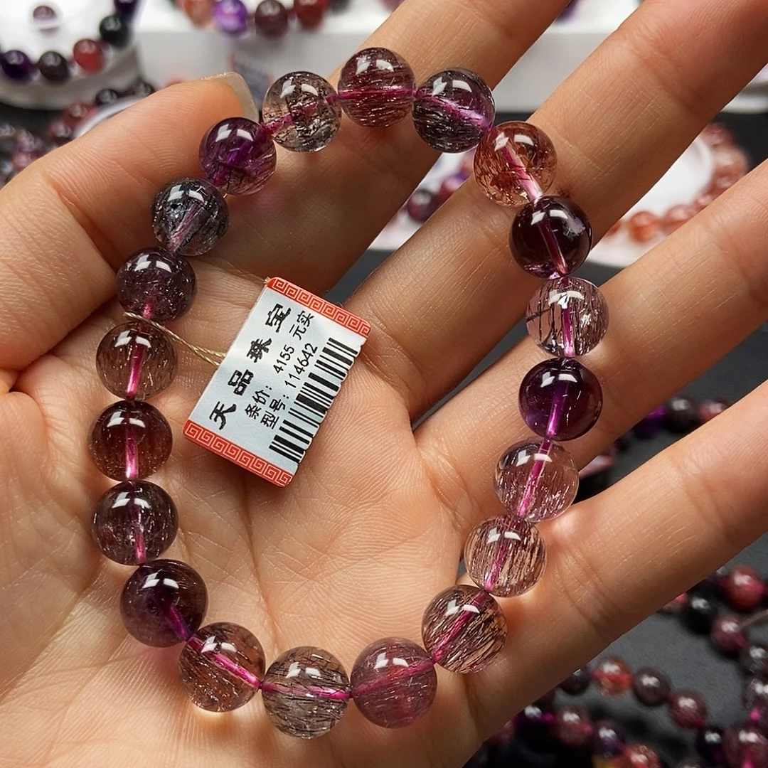 钱***鼓水晶未镶嵌手链114642