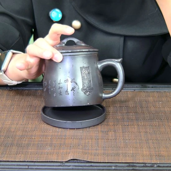 茶杯紫砂高货放漏