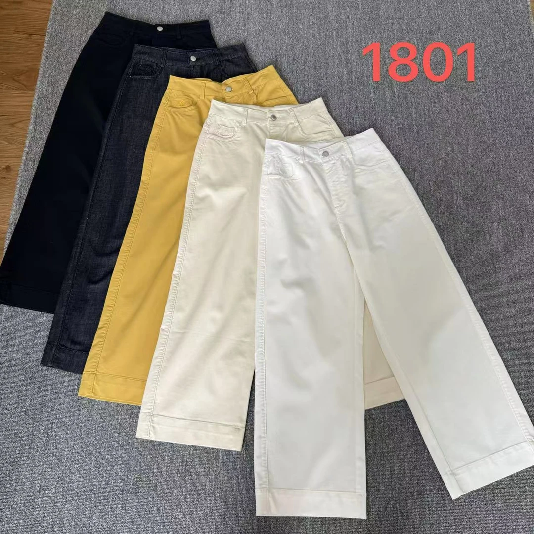 【渲渲推荐】1801夏季气质显瘦百搭宽松休闲裤