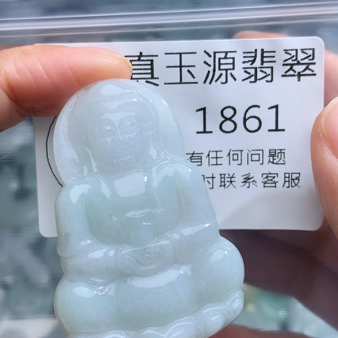 翡翠未镶嵌颈饰1861