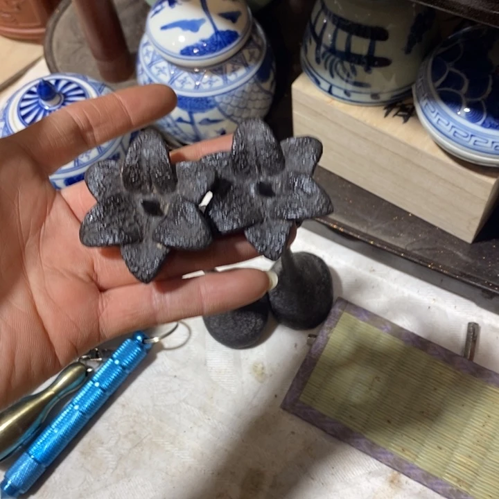 蜜安罐瓷香炉锡茶则弓*勇