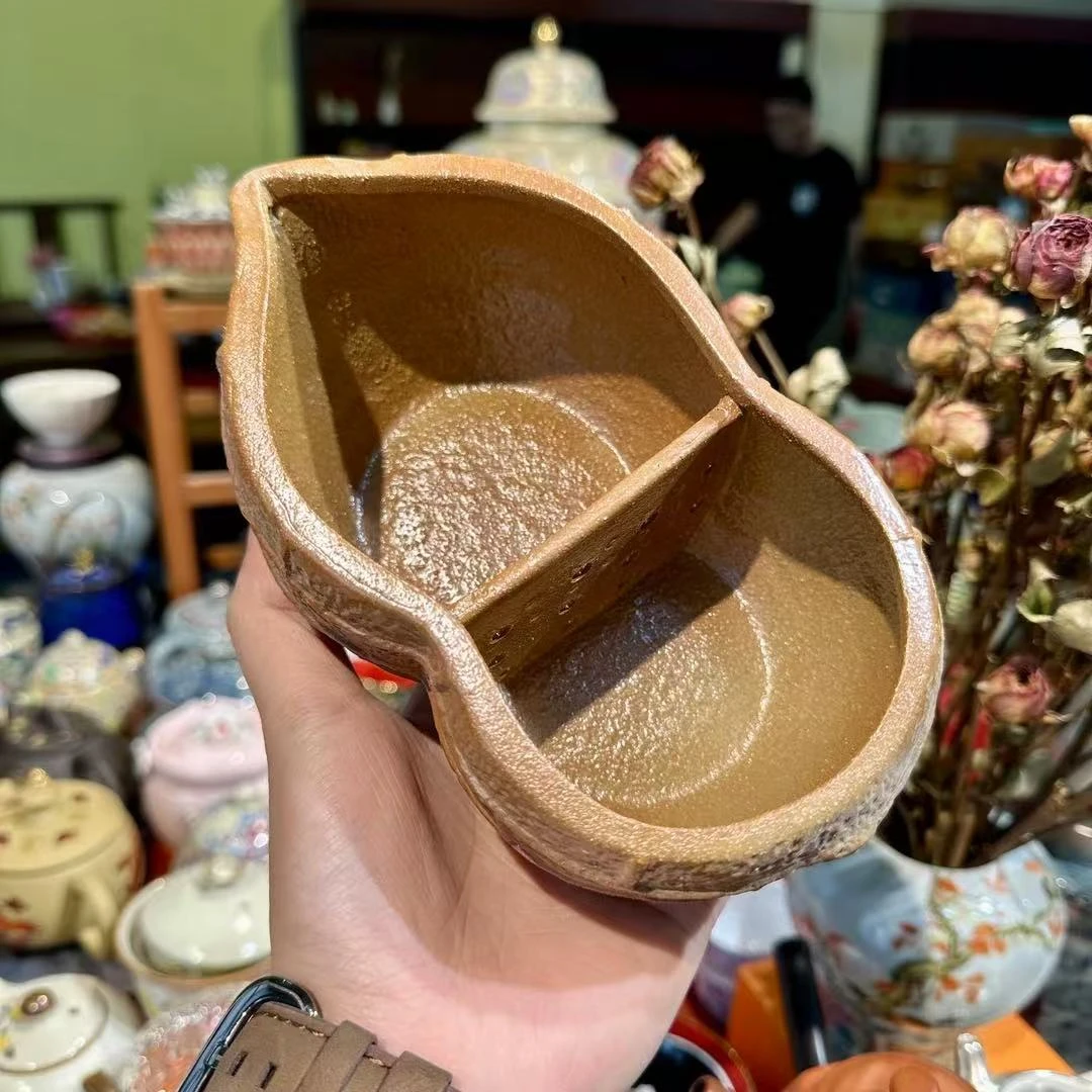 可乐瓷器   粗陶一帆风顺煮茶-2097