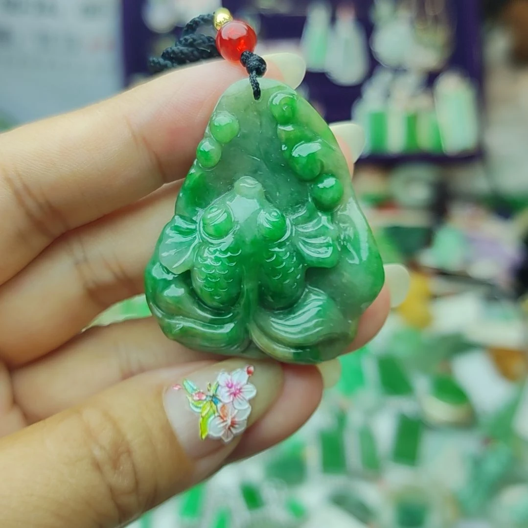 颈饰未镶嵌翡翠9