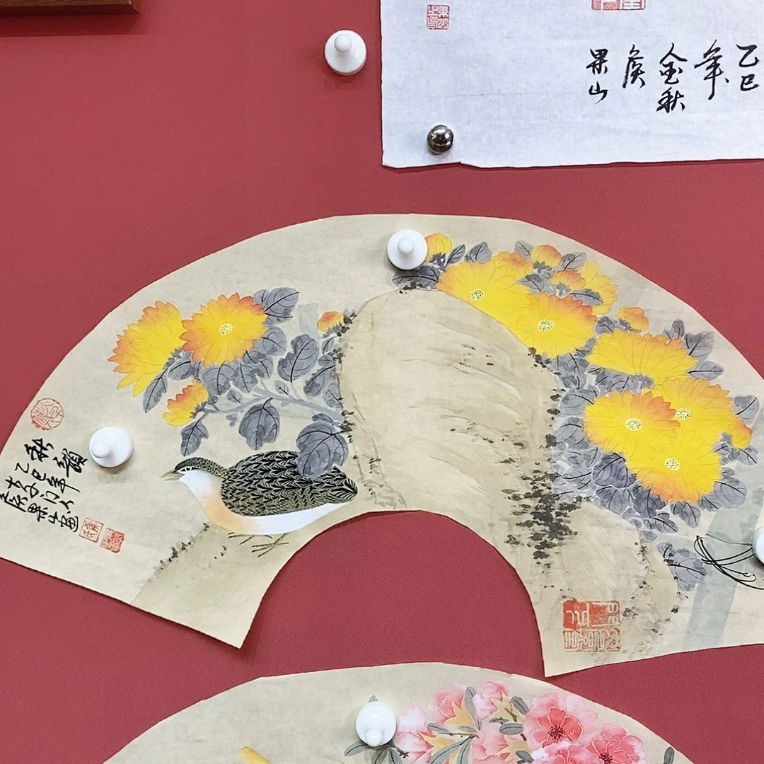 国画大风堂嫡传-侯果山老师作品路