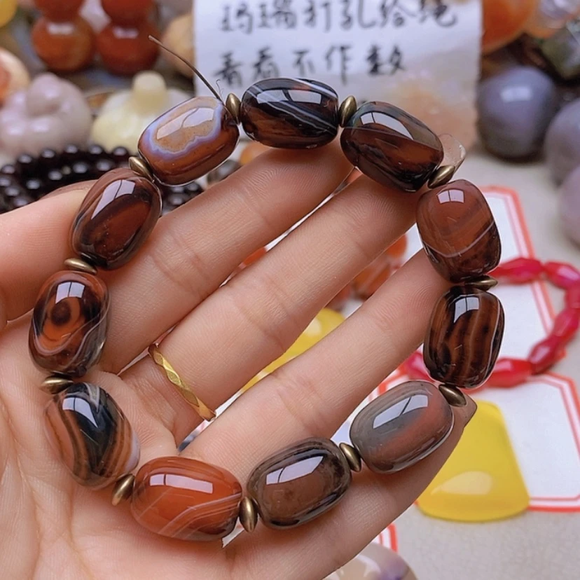 【闪购商品】未镶嵌玛瑙/玉髓珠宝半成品允**神