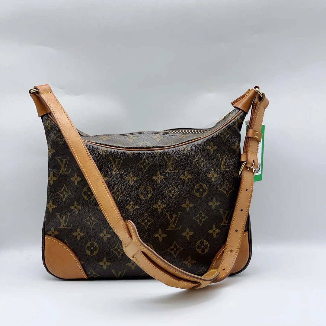 95新 LouisVuitton/路易威登  老花牛角斜挎包  1414 7872
