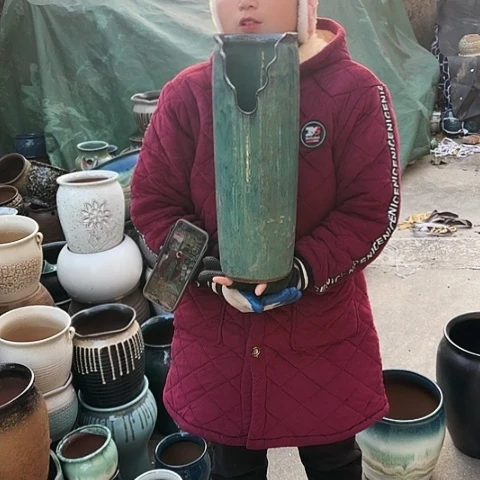 口14高42瑕疵盆子