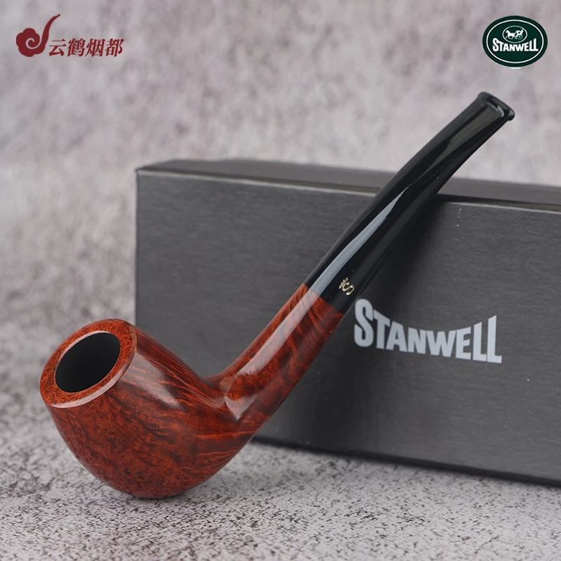 云鹤丹麦进口Stanwell史丹威石楠木烟斗皇家系列光面直斗139
