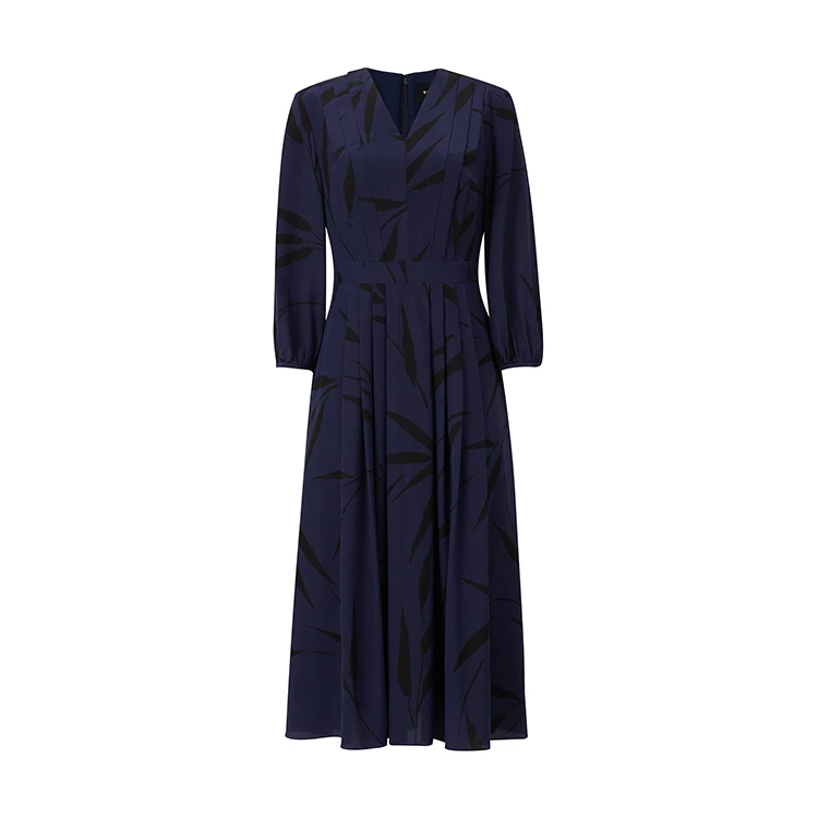 YI几何印花连衣裙&墨竹印花连衣裙&水墨渐变连衣裙&丝绒连衣裙