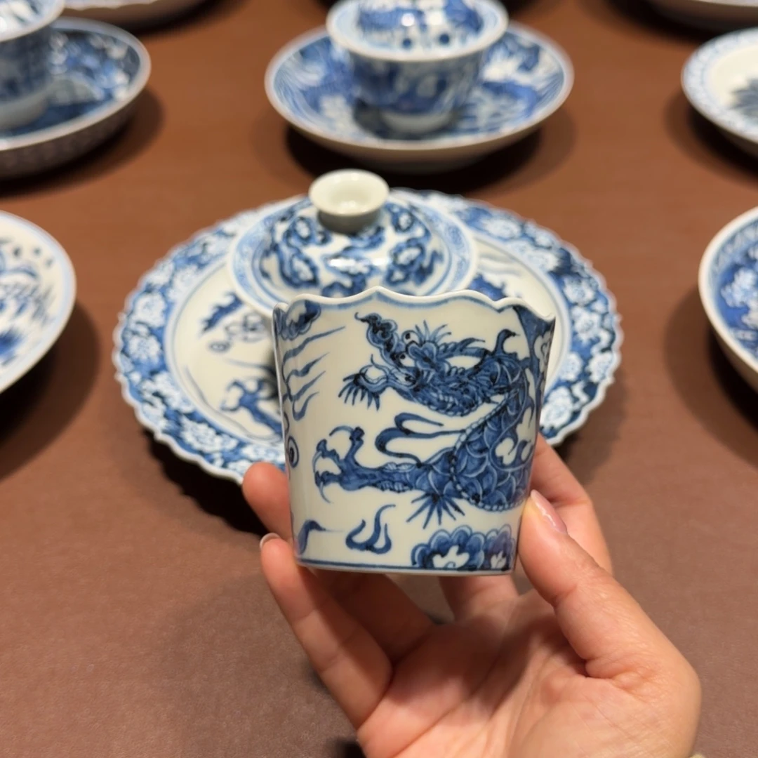 手工手绘茶具主人杯