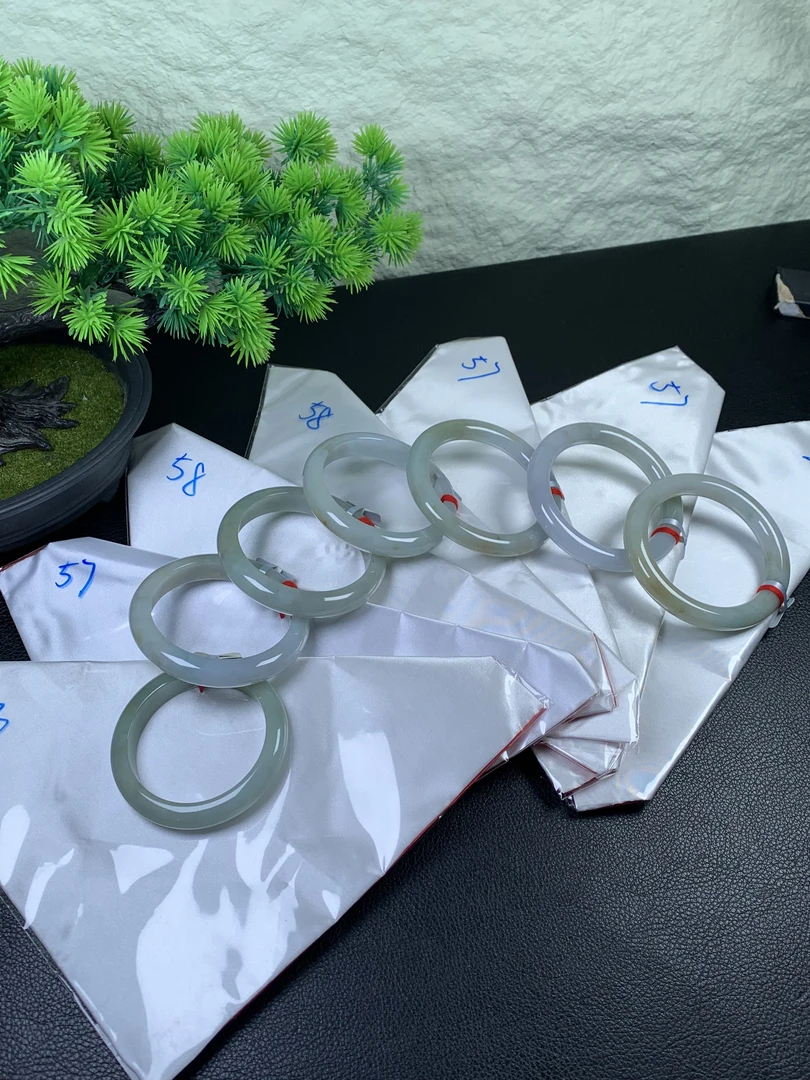 【木木好礼】天然缅甸A货手镯多样性发一CQ-000475