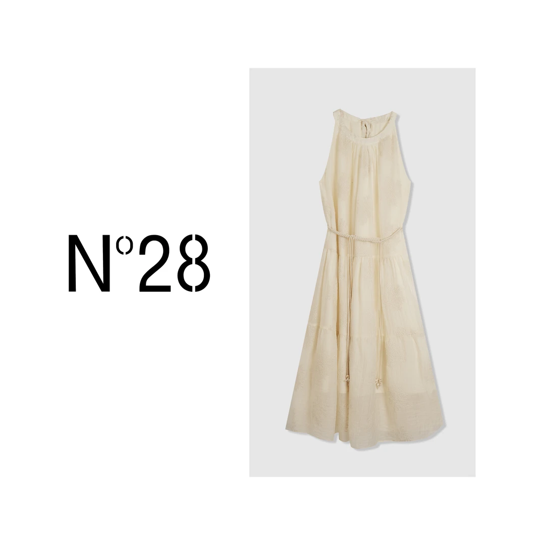 N°28 2024夏季新款设计师女装连衣裙8A23L550