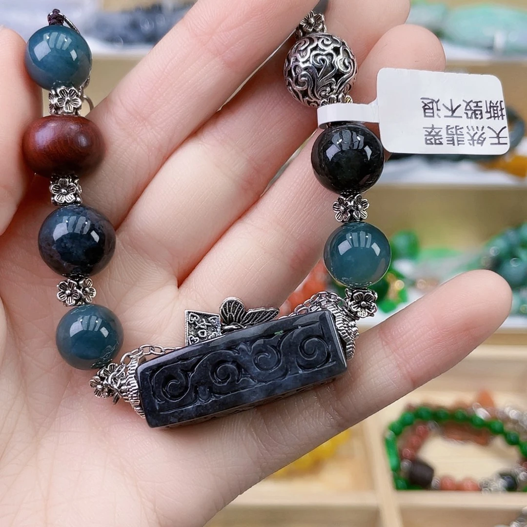 翡翠未镶嵌手链手链