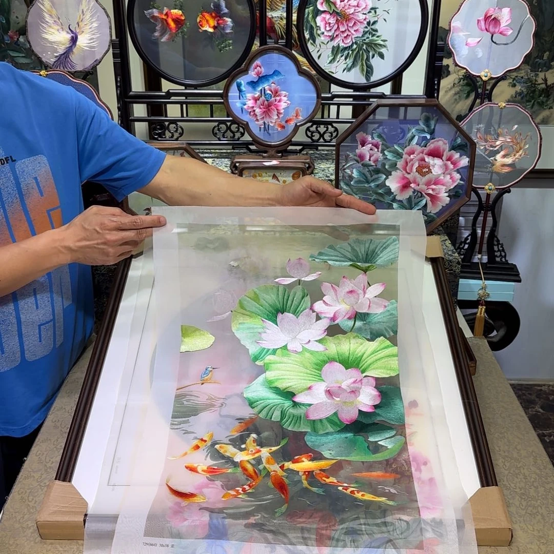 刺绣刺绣工艺精湛独特