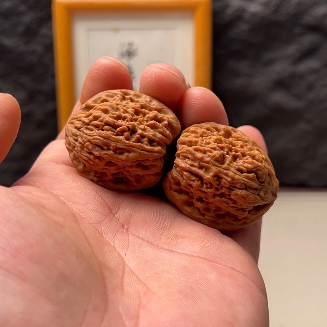 最***！文玩核桃把件南疆35