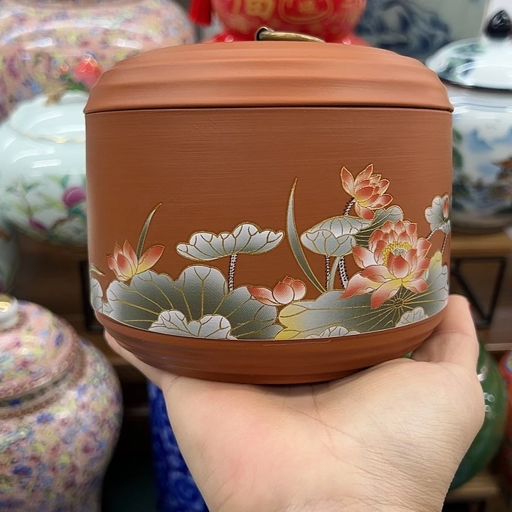 瓷片茶叶罐茶叶罐