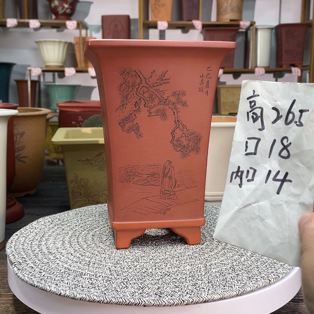 紫砂花盆花盆花盆