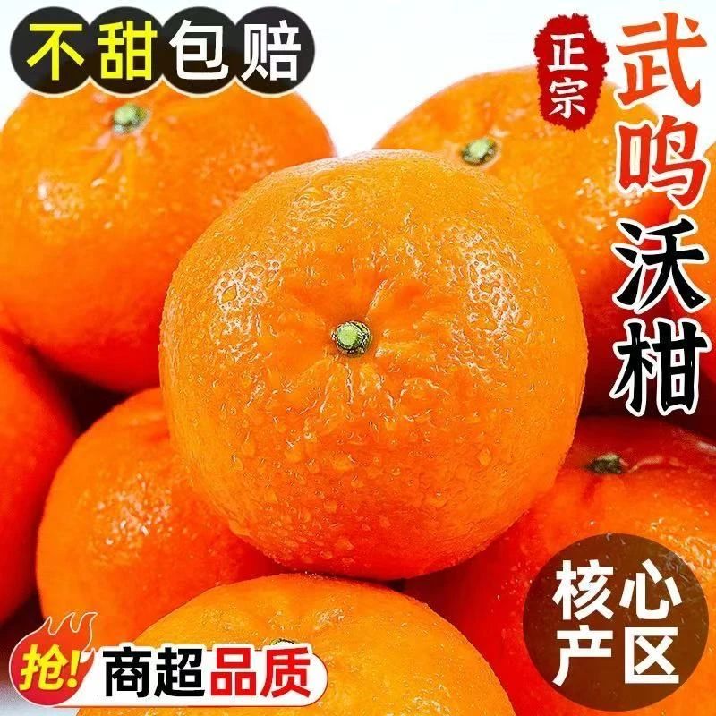 【武鸣沃柑】带箱10斤现摘60-80mm沃柑广西新鲜超甜薄皮（略微花皮）H