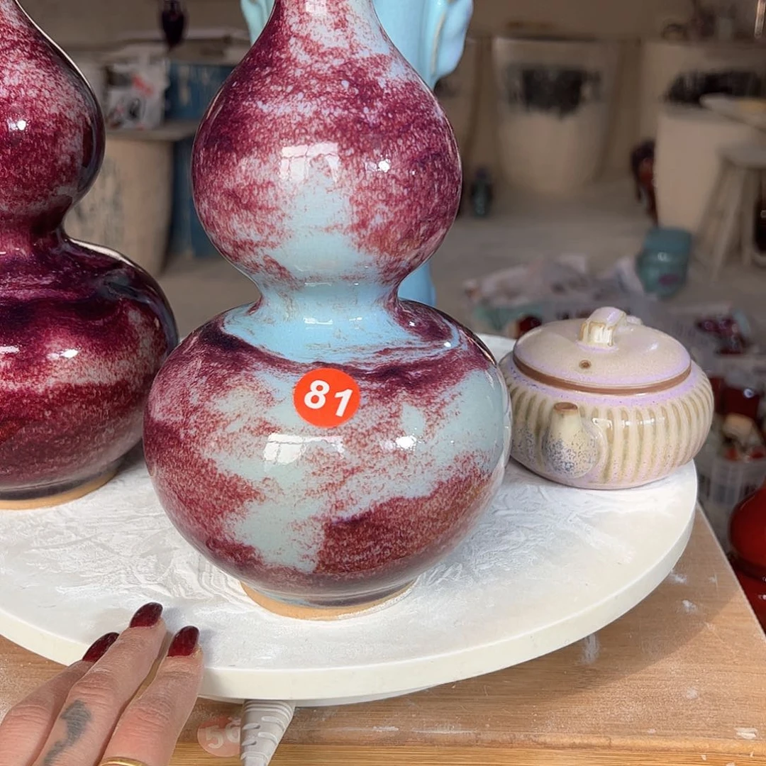 摆件郑家钧窑摆件