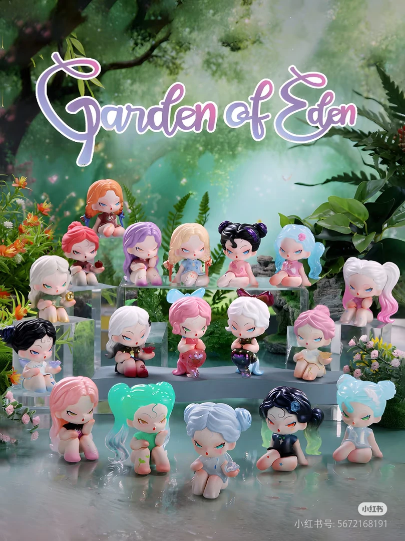 【小梨拆盒】NAMI寻觅伊甸园系列迷你惊喜盲盒潮玩手办摆件