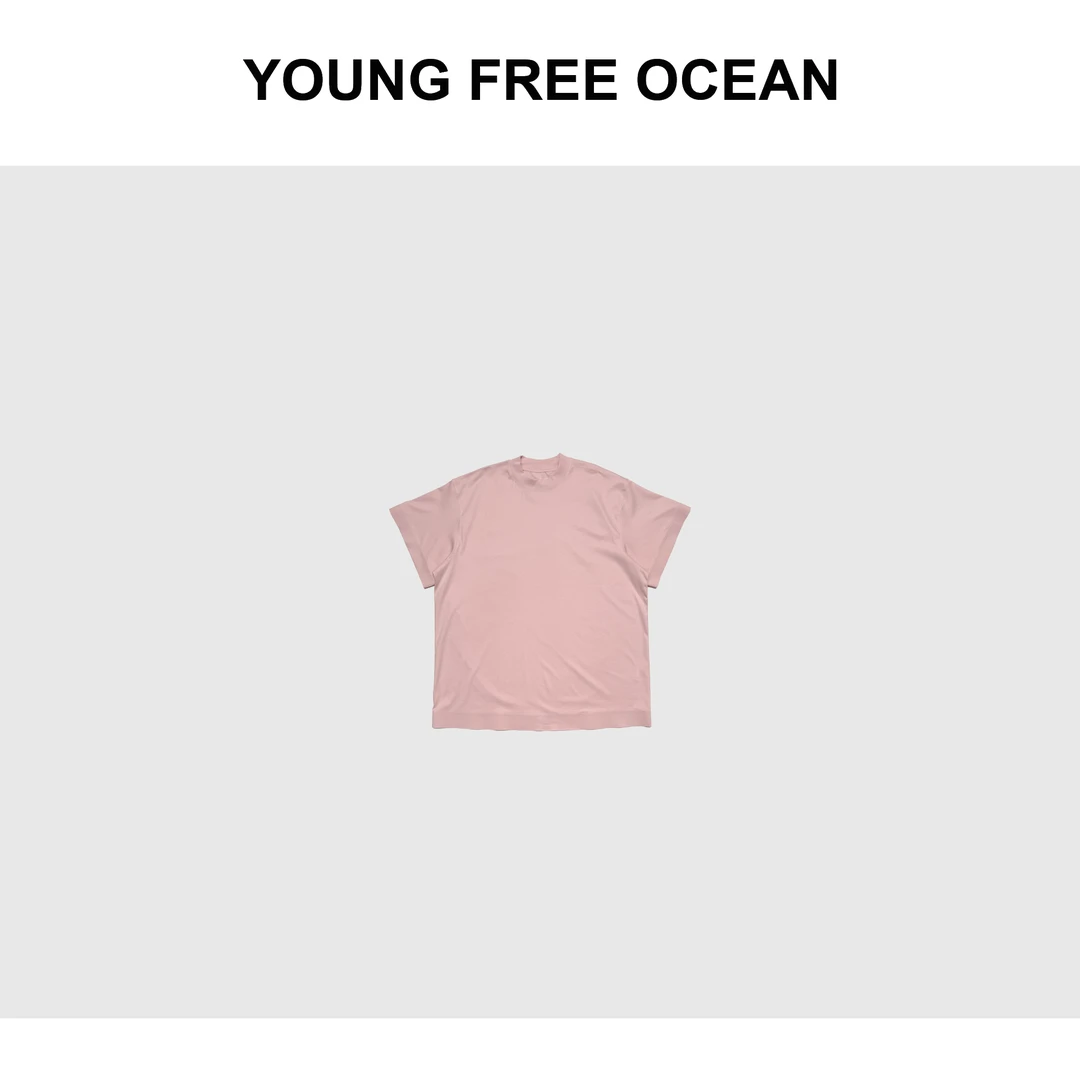 YOUNG FREE OCEAN2025春款 汉麻贴边圆领T裙V8009