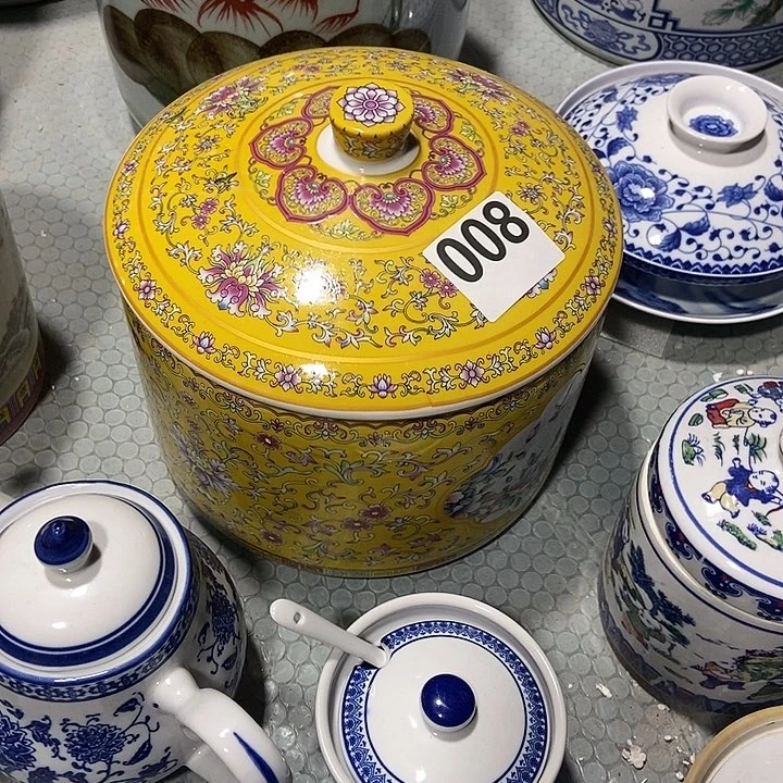 瓷片景德镇陶瓷罐008