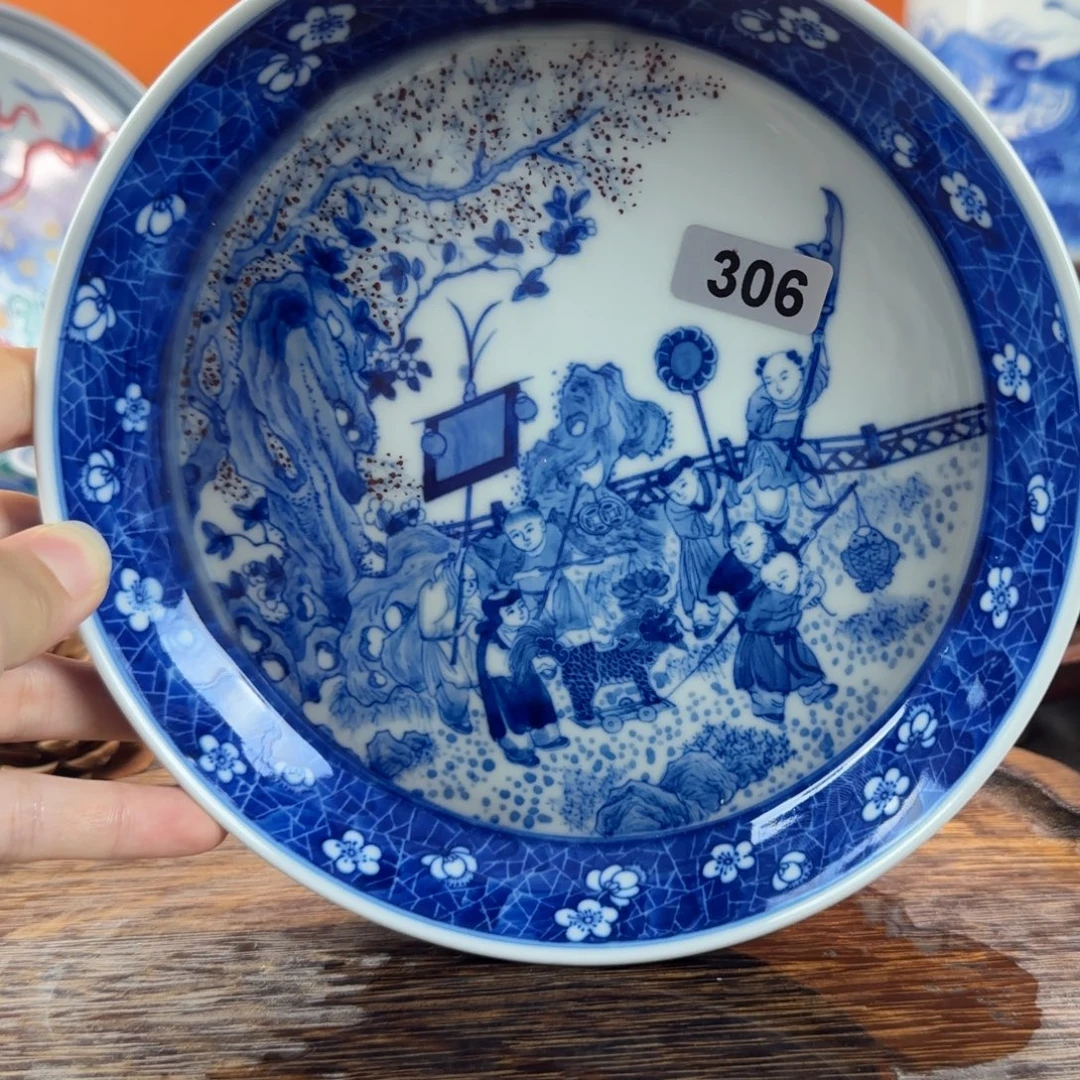 瓷片景德镇手绘青花茶器306
