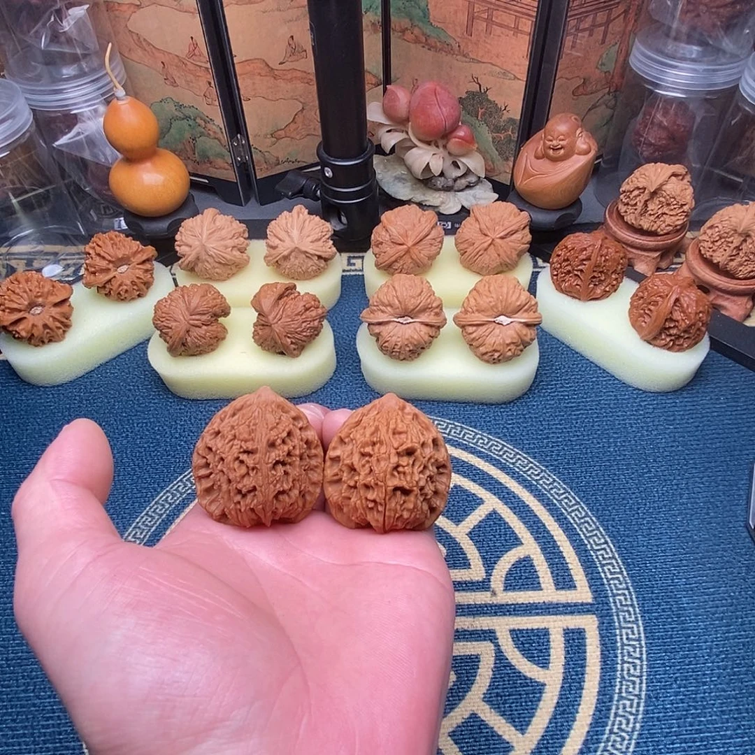 吊坠文玩核桃水龙纹39