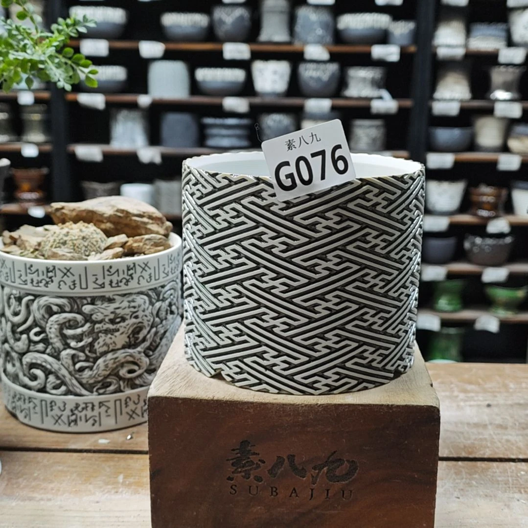 素八九陶瓷内口13高11