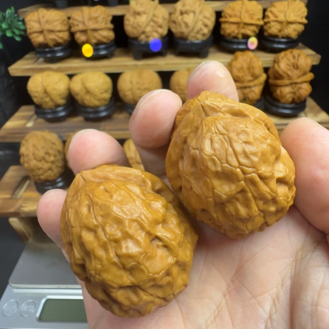 文玩核桃把件9玄武大帝小瑕疵41尺