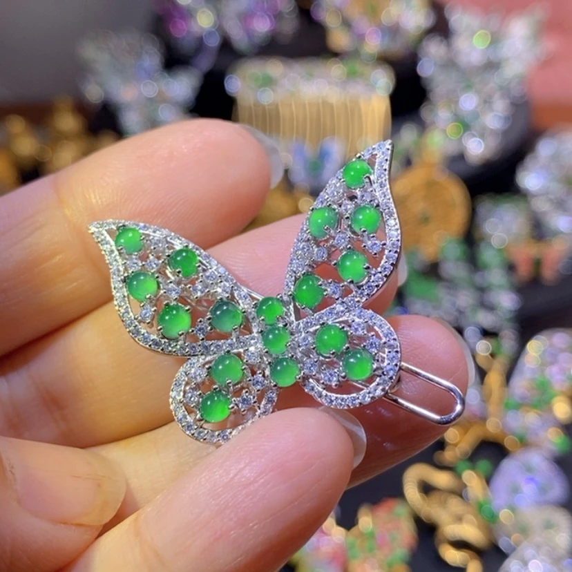 【闪购商品】银S925镶嵌挂件翡翠