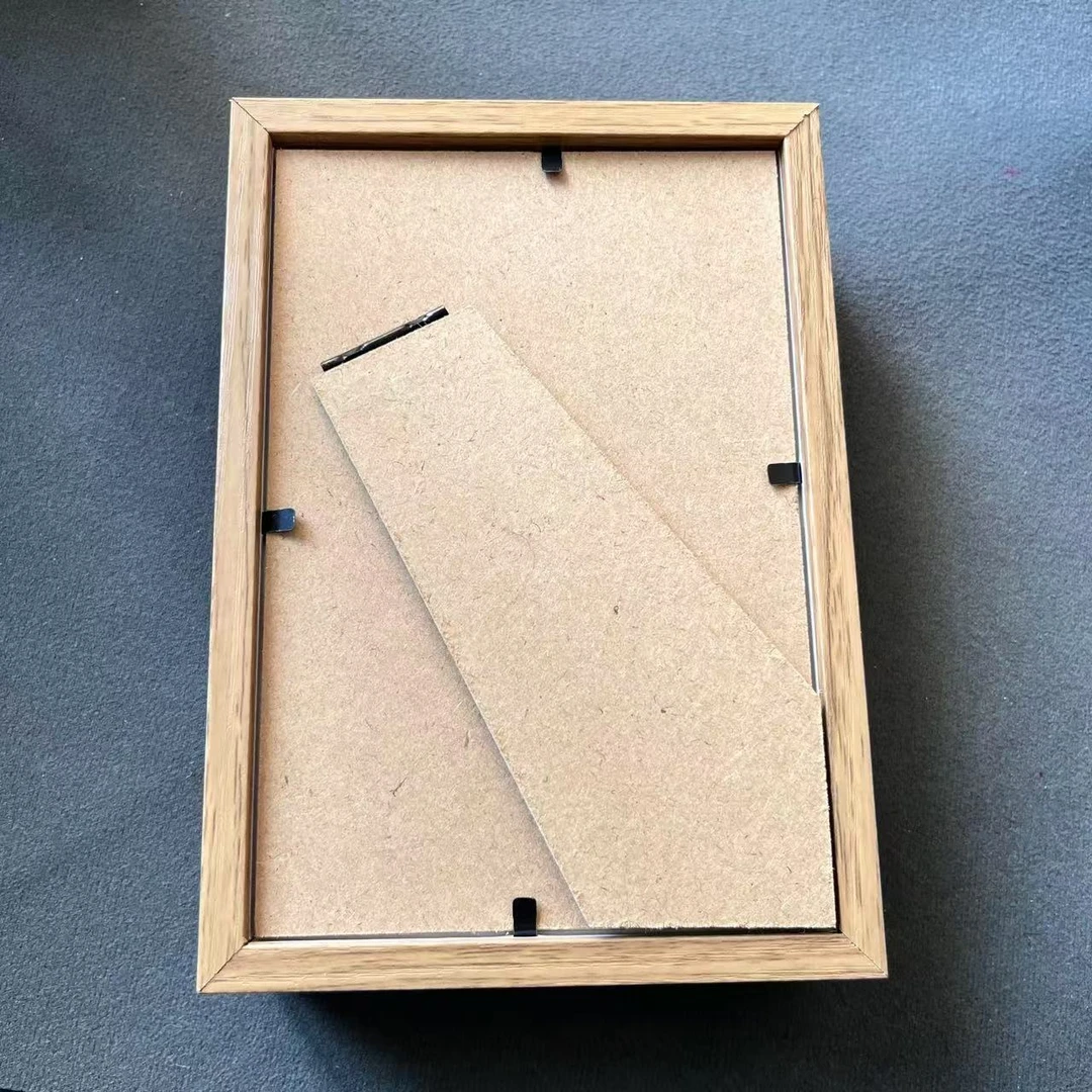 翠小胖珠宝  木质相框财财字画摆件4号CQTE33 多样性发1