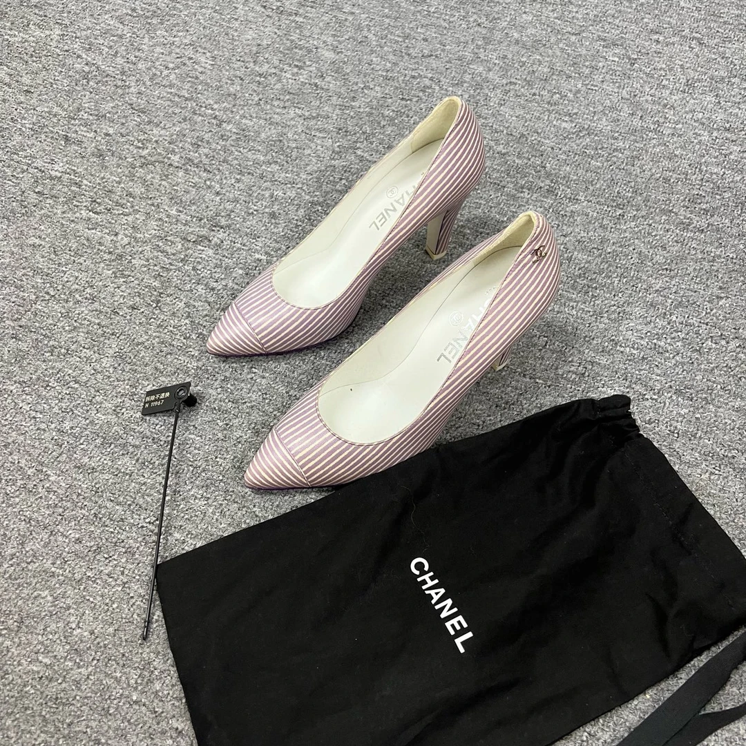 99新 Chanel/香奈儿 chanel 高跟鞋 36.5c码