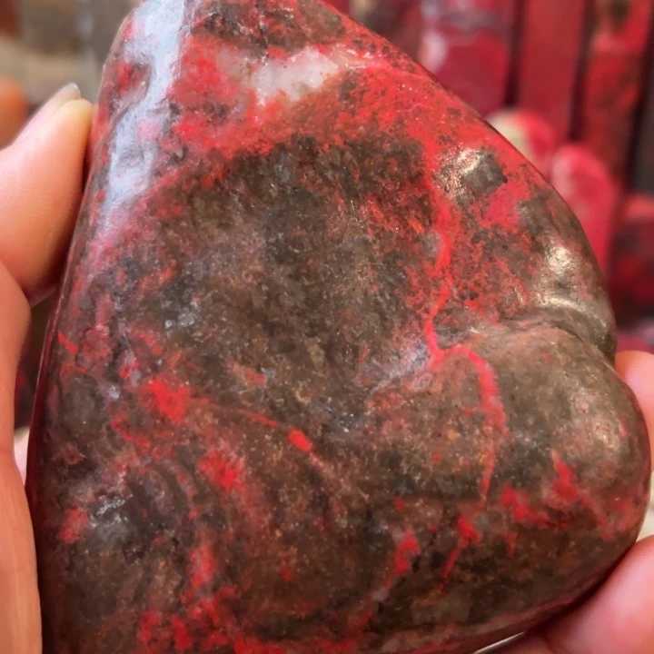 用***2鸡血石鸡血石刚地鸡血